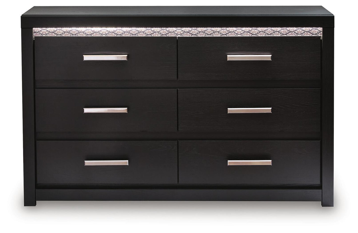 Shoralli - Six Drawer Dresser - Black
