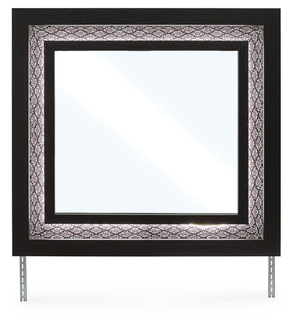 Shoralli - Bedroom Mirror - Black