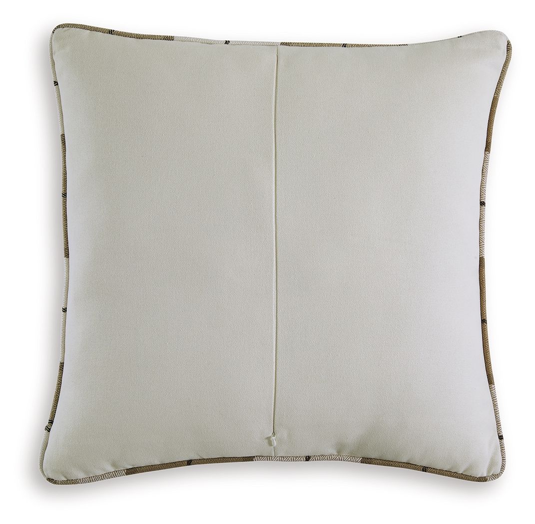 Godricton - Pillow (Set of 4) - Brown / Black / Cream