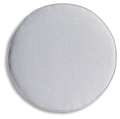 Harbor Court - Ottoman with Cushion - Gray