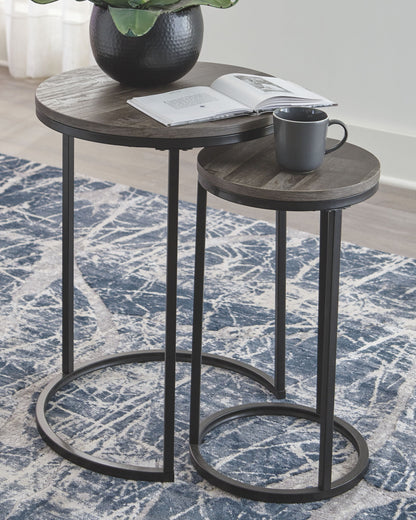 Briarsboro - Accent Table Set (Set of 2) - Black / Gray
