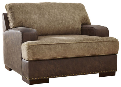 Alesbury - Chair and a Half - Chocolate