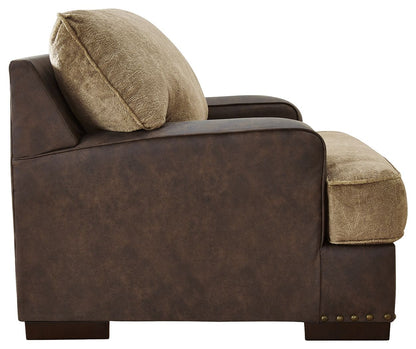Alesbury - Chair and a Half - Chocolate