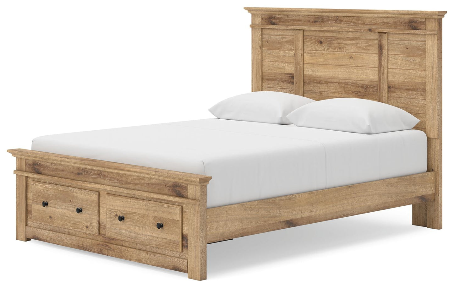 Makidern - Panel Storage Bed