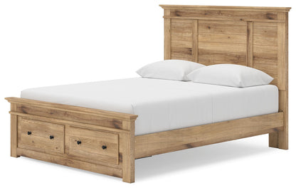 Makidern - Panel Storage Bed