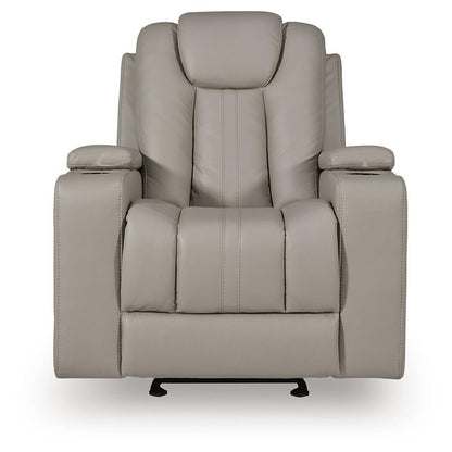 Elevate Edges - Glider Recliner - Coin