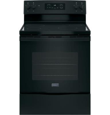 CONSERVATOR 30 Inch Freestanding Electric Range Black