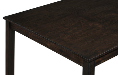 Durham - 5 Piece Dining Set - Espresso