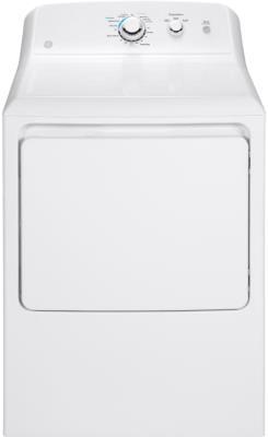 GE 6.2 Cubic Foot Front Load Gas Dryer White