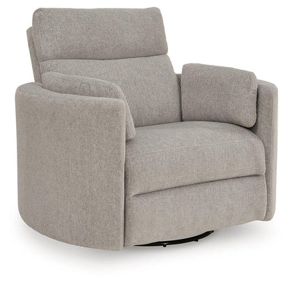 ModMax Luxe - Swivel Glider Power Recliner - Flint