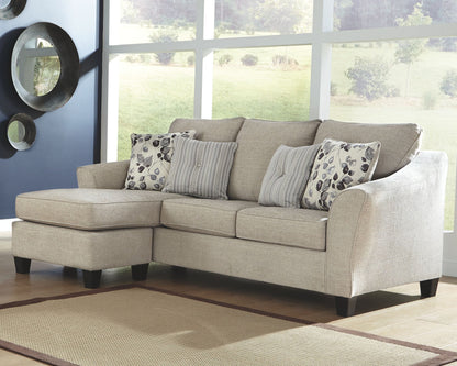 Abney - Sofa Chaise - Driftwood
