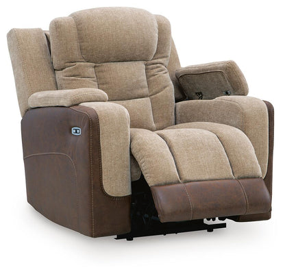 Mixed Motion - Power Recliner With Adjustable Headrest