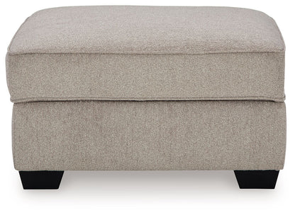 Claireah - Ottoman With Storage - Umber