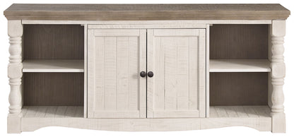 Havalance - Extra Large TV Stand - 2 Doors - Brown / Beige
