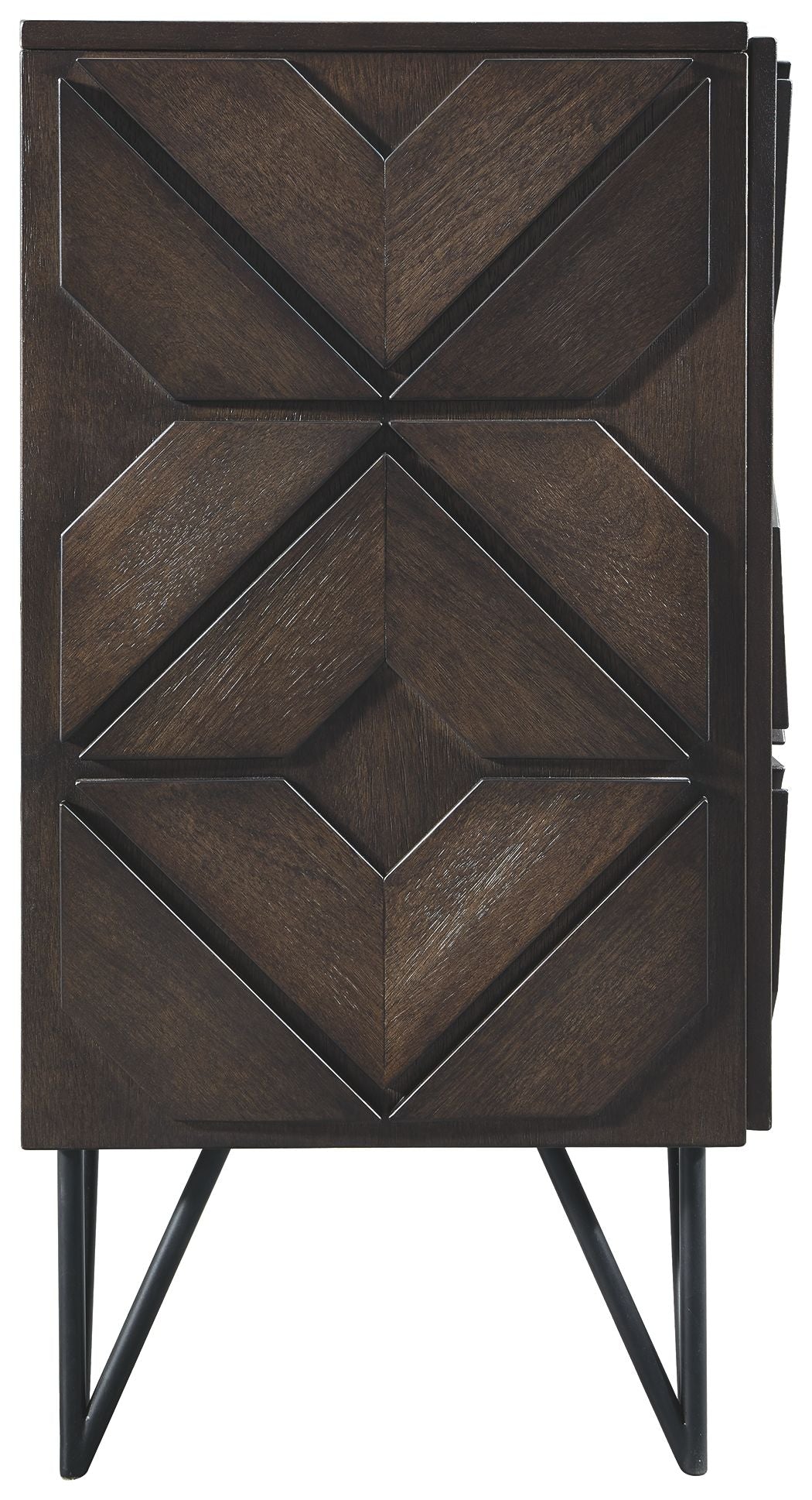 Chasinfield - Extra Large TV Stand - Dark Brown