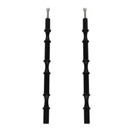 VINOTEMP Secure Hold Wine Pegs Black