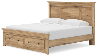 Makidern - Panel Storage Bed