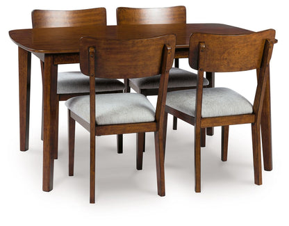 Tameride - Brown - Dining Room Table Set (Set of 5)