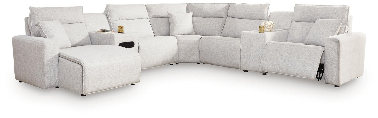 Modmax II - Reclining Sectional - Stone