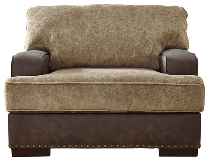 Alesbury - Chair and a Half - Chocolate