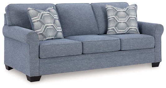 Carissa Manor - Queen Sofa Sleeper - Denim