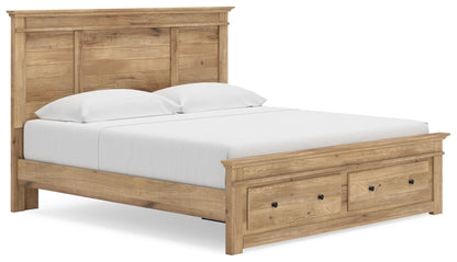 Makidern - Panel Storage Bed