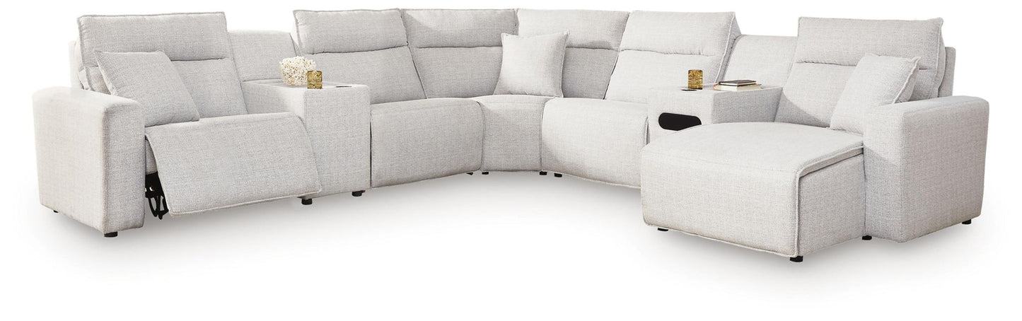 Modmax II - Reclining Sectional - Stone