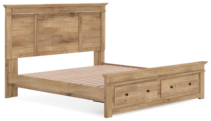 Makidern - Panel Storage Bed