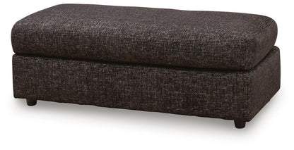 Lentiz - Oversized Accent Ottoman - Onyx