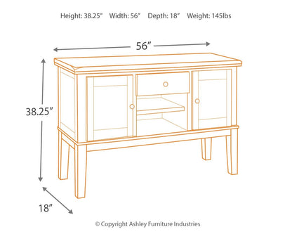 Haddigan - Dining Room Server - Dark Brown