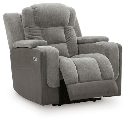 Mixed Motion - Power Recliner With Adjustable Headrest