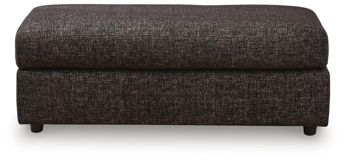 Lentiz - Oversized Accent Ottoman - Onyx