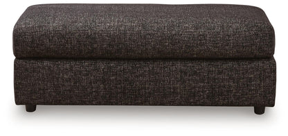 Lentiz - Oversized Accent Ottoman - Onyx