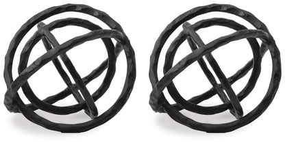 Barlee - Sculpture (Set of 2) - Black